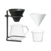 KINTO SLOW COFFEE STYLE SPECIALTY brewer stand set 4cups, Porcelain 1